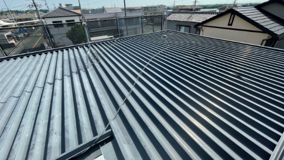 静岡県浜松市 K様邸一般住宅 屋根の施工前画像