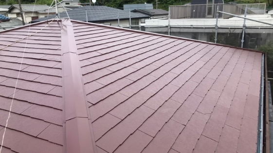 静岡県静岡市 Y様邸一般住宅 屋根の施工後画像