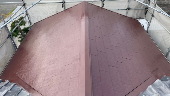 静岡県浜松市 H様邸一般住宅 屋根の施工後画像