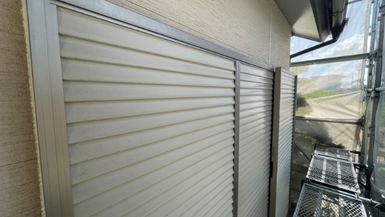 静岡県浜松市 H様邸一般住宅 雨戸の施工前画像