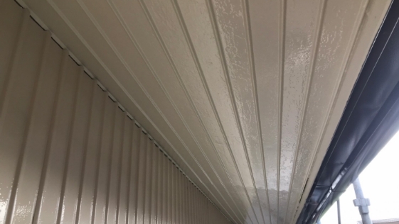 静岡県袋井市 O様邸一般住宅 軒天の施工後画像