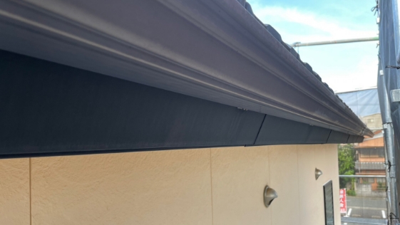 静岡県浜松市 N様邸一般住宅 横樋の施工前画像