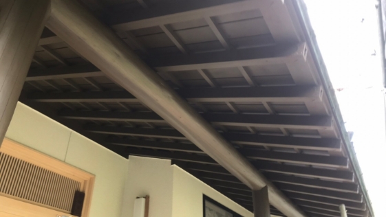 静岡県袋井市 T様邸 外壁塗装一般住宅 庇の施工後画像