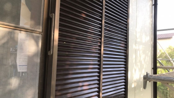 静岡県袋井市 T様邸 外壁塗装一般住宅 戸袋の施工後画像