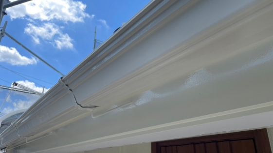 愛知県新城市 K様邸一般住宅 鼻隠しの施工後画像