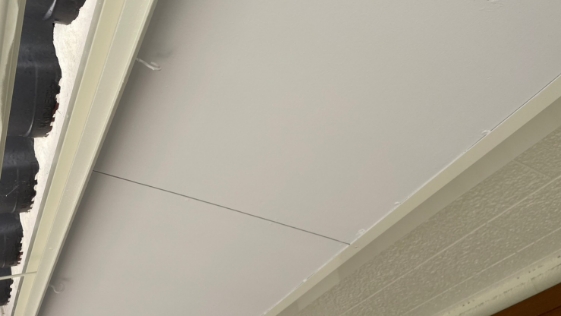 愛知県新城市 K様邸一般住宅 軒天の施工後画像