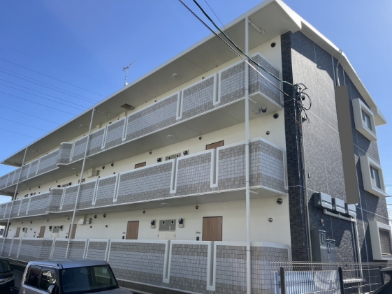 静岡県磐田市マンションの施工前画像