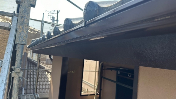 静岡県静岡市葵区M様邸一般住宅 破風の施工後画像