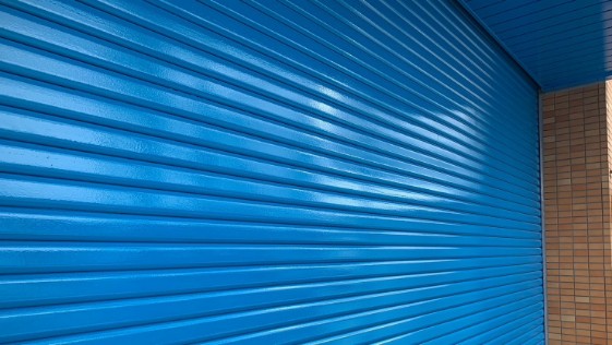 愛知県豊橋市 M様工場 シャッターの施工後画像