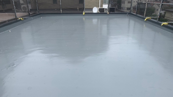 兵庫県西宮市 E様邸一般住宅 屋上防水の施工後画像