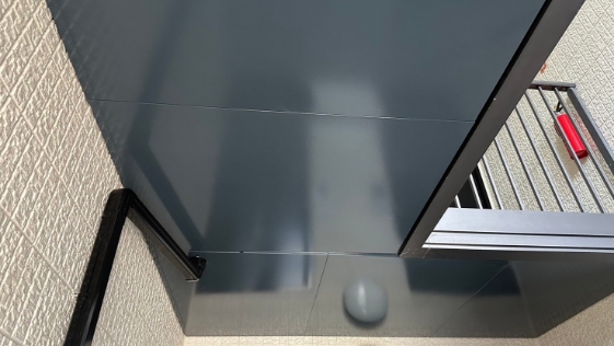 静岡県浜松市　Pアパート 軒天の施工後画像