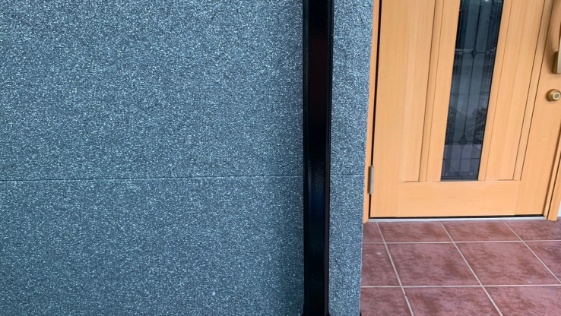 静岡県榛原郡吉田町 K様邸一般住宅 縦樋の施工後画像