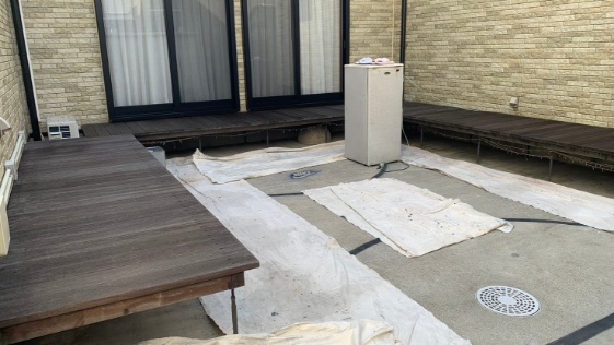 愛知県名古屋市 N様邸一般住宅 木部の施工前画像