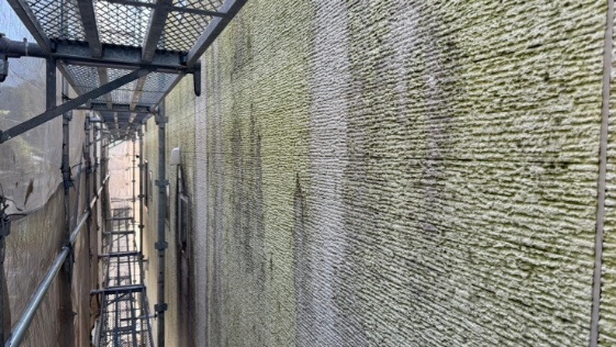 静岡県榛原郡川根町 S様邸一般住宅 外壁の施工前画像