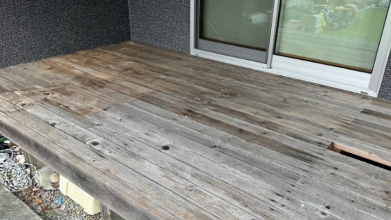 静岡県榛原郡川根町 S様邸一般住宅 木部の施工前画像