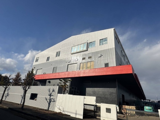 O様倉庫大規模改修工場の施工後画像