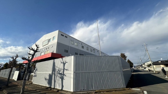 O様倉庫大規模改修工場 外観の施工後画像