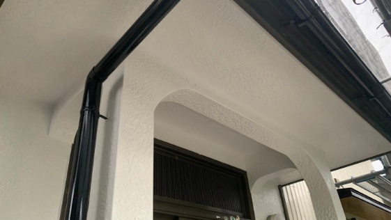 静岡県浜松市 D様邸一般住宅 軒天の施工後画像