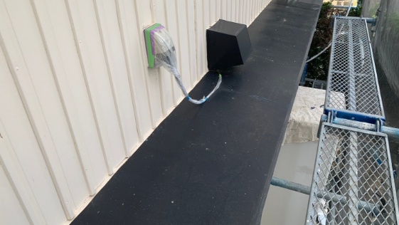 静岡県浜松市 D様邸一般住宅 庇の施工前画像