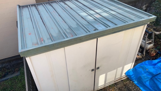 静岡県S様邸一般住宅 倉庫の施工前画像