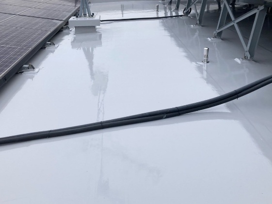 静岡県浜北市 P マンション様屋上防水の施工前画像