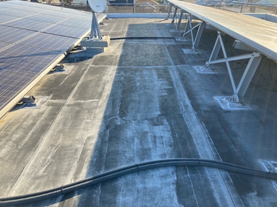静岡県浜北市 P マンション様屋上防水の施工後画像