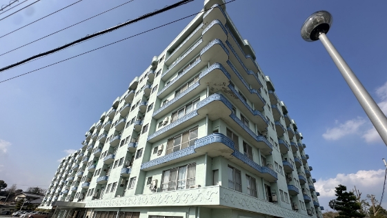 静岡県浜松市 S様 マンション 外壁の施工前画像