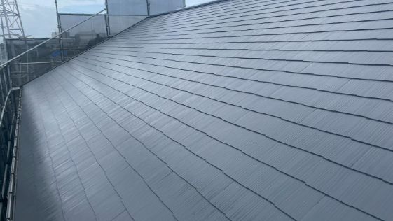 静岡県磐田市 G様アパート 屋根の施工後画像