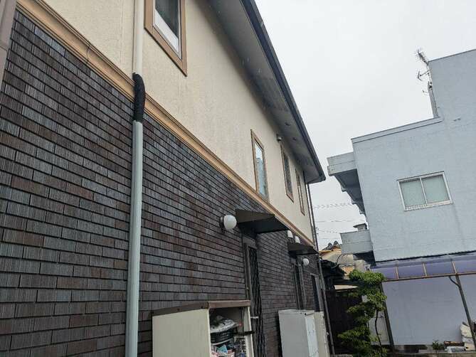 静岡県浜松市 N様 一般住宅 外壁の施工前画像