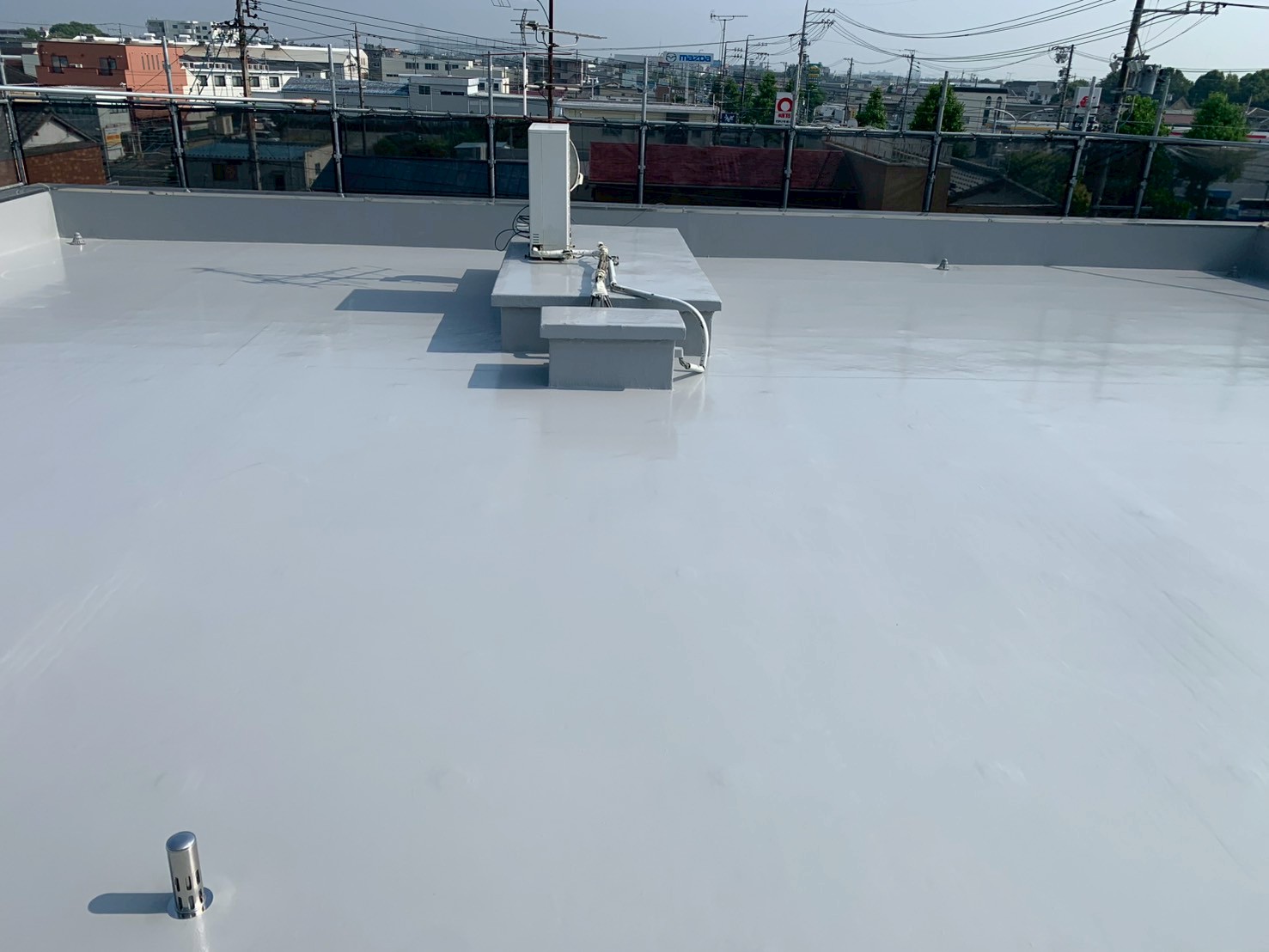 静岡県浜松市O様 小豆餅店舗改修工事・防水工事 防水の施工後画像