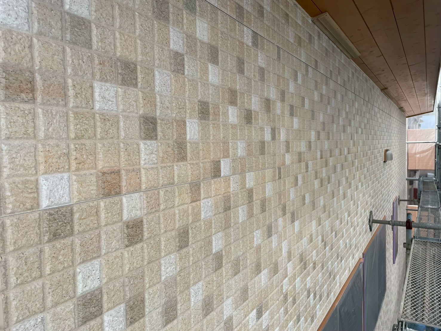 静岡県磐田市O様邸 一般住宅の外壁塗装工事 外壁の施工前画像