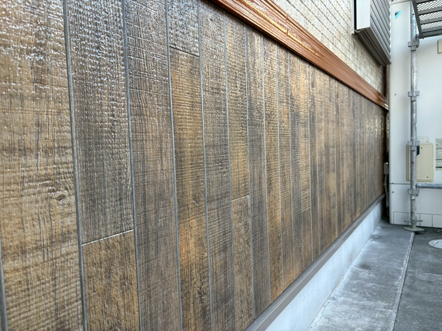 静岡県磐田市O様邸 一般住宅の外壁塗装工事 外壁の施工後画像