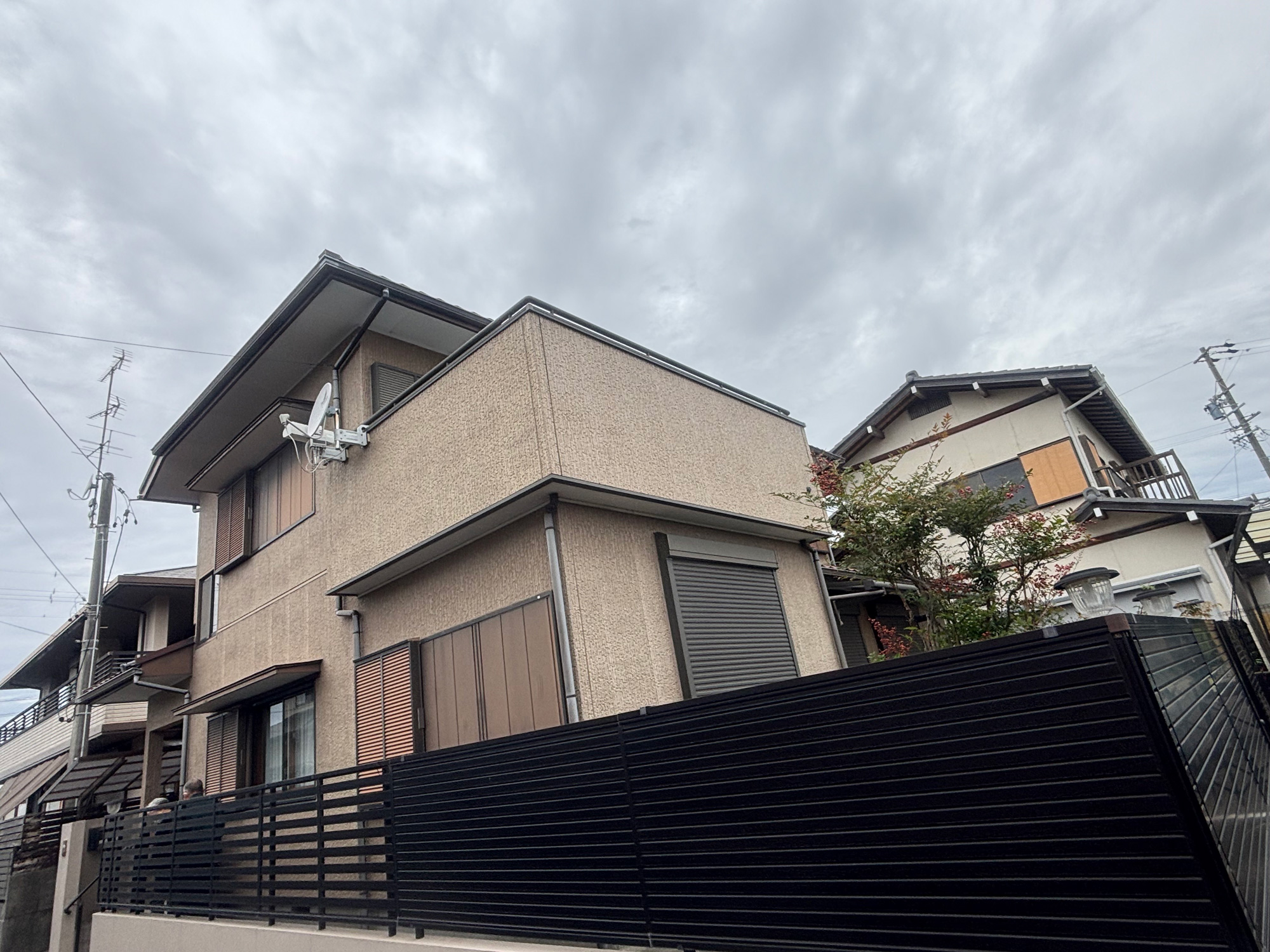 M様邸 一般住宅外壁塗装の施工前画像