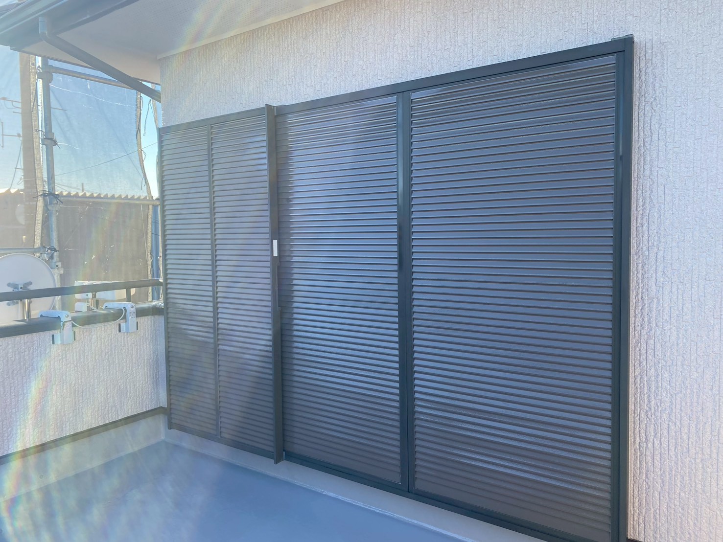 静岡県磐田市M様邸 一般住宅外壁塗装 雨戸の施工後画像