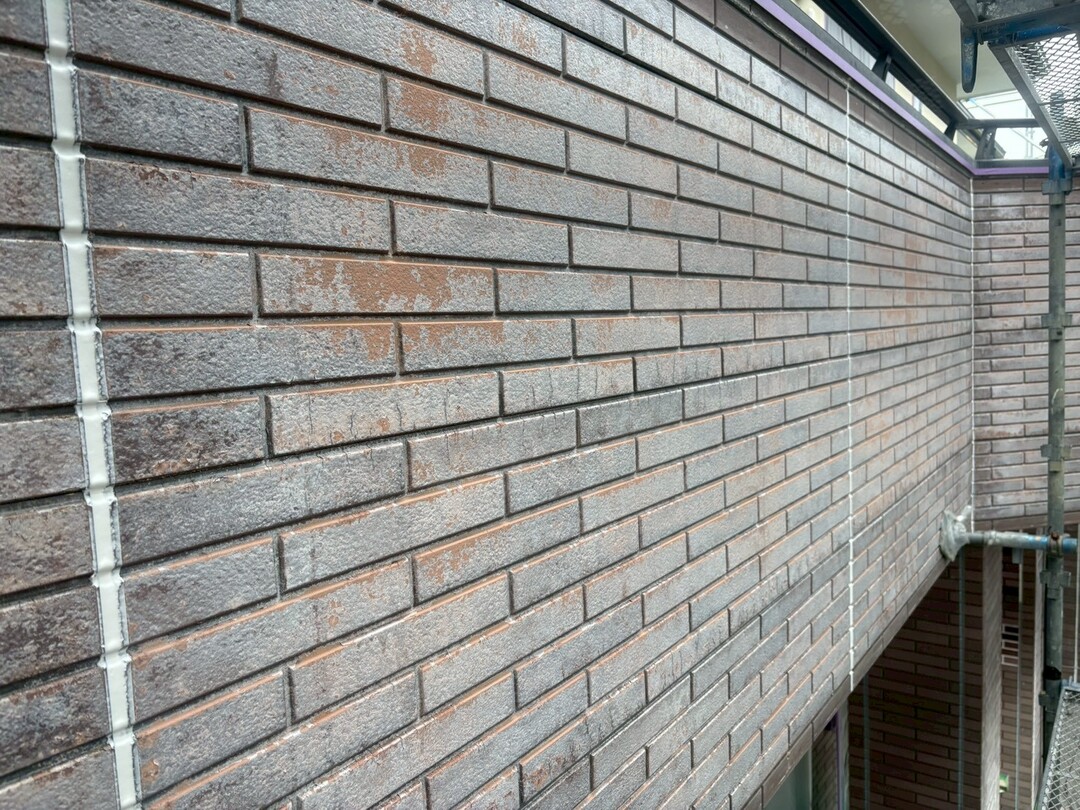 静岡県袋井市K様邸  一般住宅外壁塗装 タイル調外壁の施工前画像