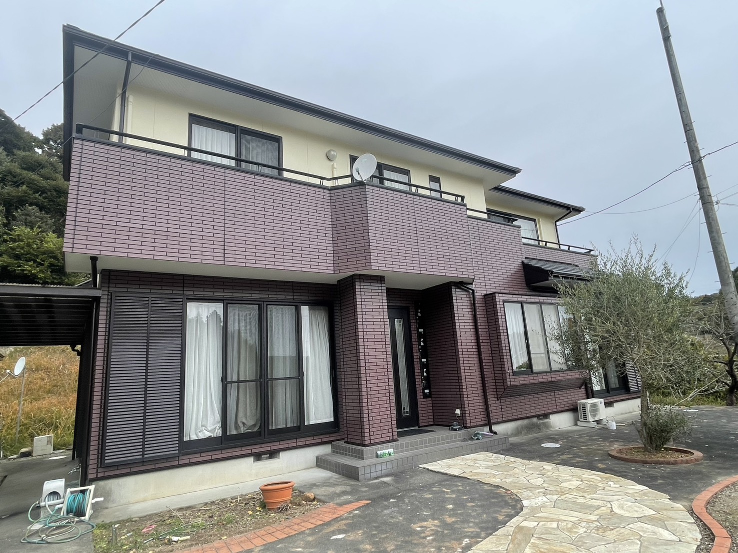 静岡県袋井市K様邸  一般住宅外壁塗装の施工後画像