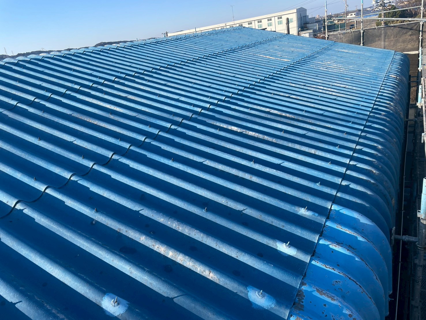 静岡県掛川市静岡県掛川市H様　工場塗装工事の施工前画像