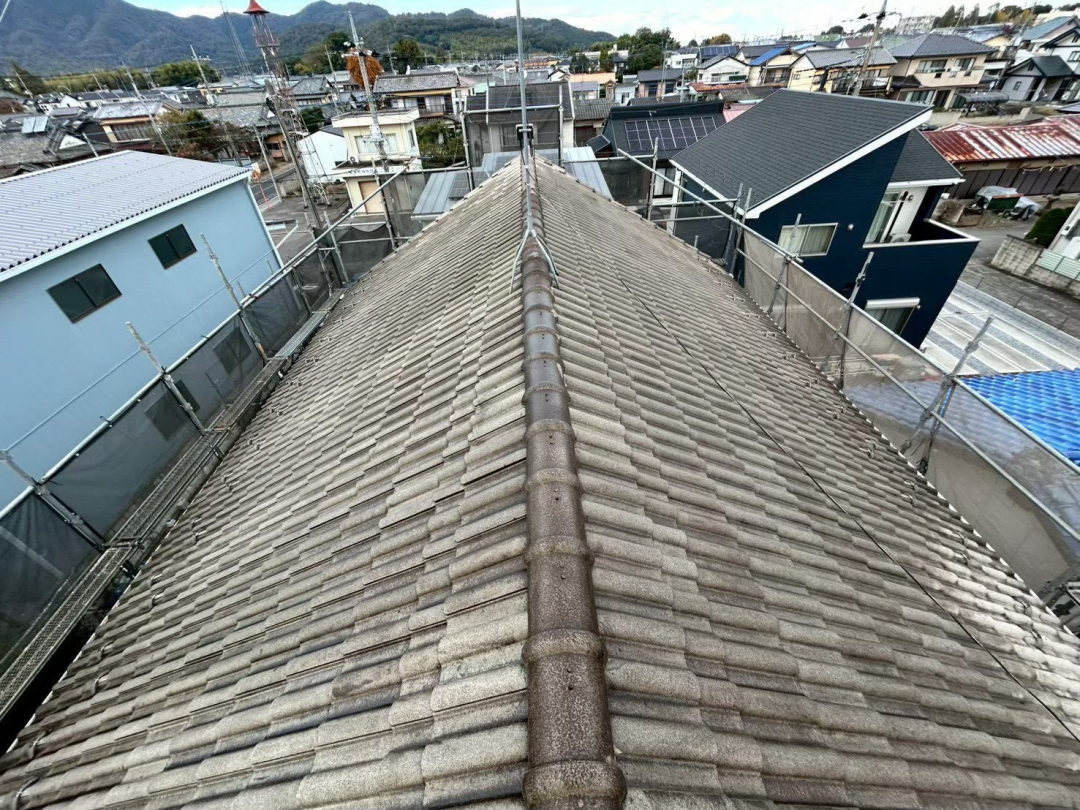 栃木県太平町M様マンション改修塗装・防水工事 屋根の施工前画像