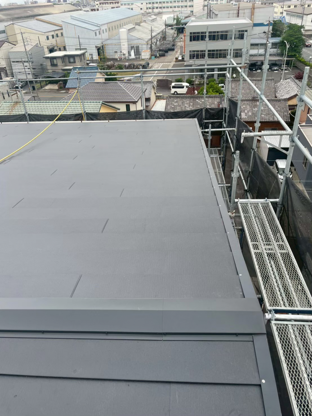 愛知県名古屋市屋根カバー工事 屋根①の施工後画像