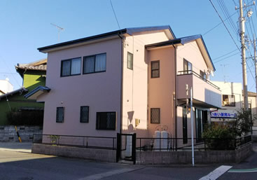 施工実績：静岡県浜松市中区一般住宅