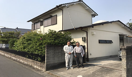 S様 「丁寧な挨拶と事務態度の良さに好感を持ちました」