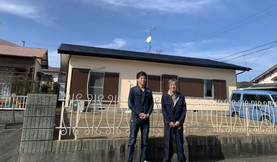 N様 「丁寧な仕事をしてもらい仕上がりも綺麗です。」
