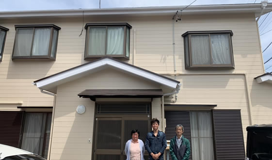F様 「細かいところまで気を使って頂き助かりました。」