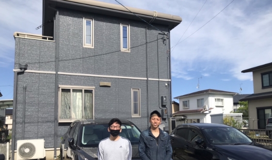 I様 「イメージ通りの外観になったのではないかと感じております。」