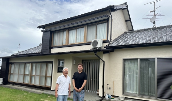 H様からいただいたお客様の声の写真