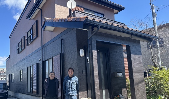 O様からいただいたお客様の声の写真